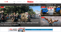 Desktop Screenshot of makezine.com
